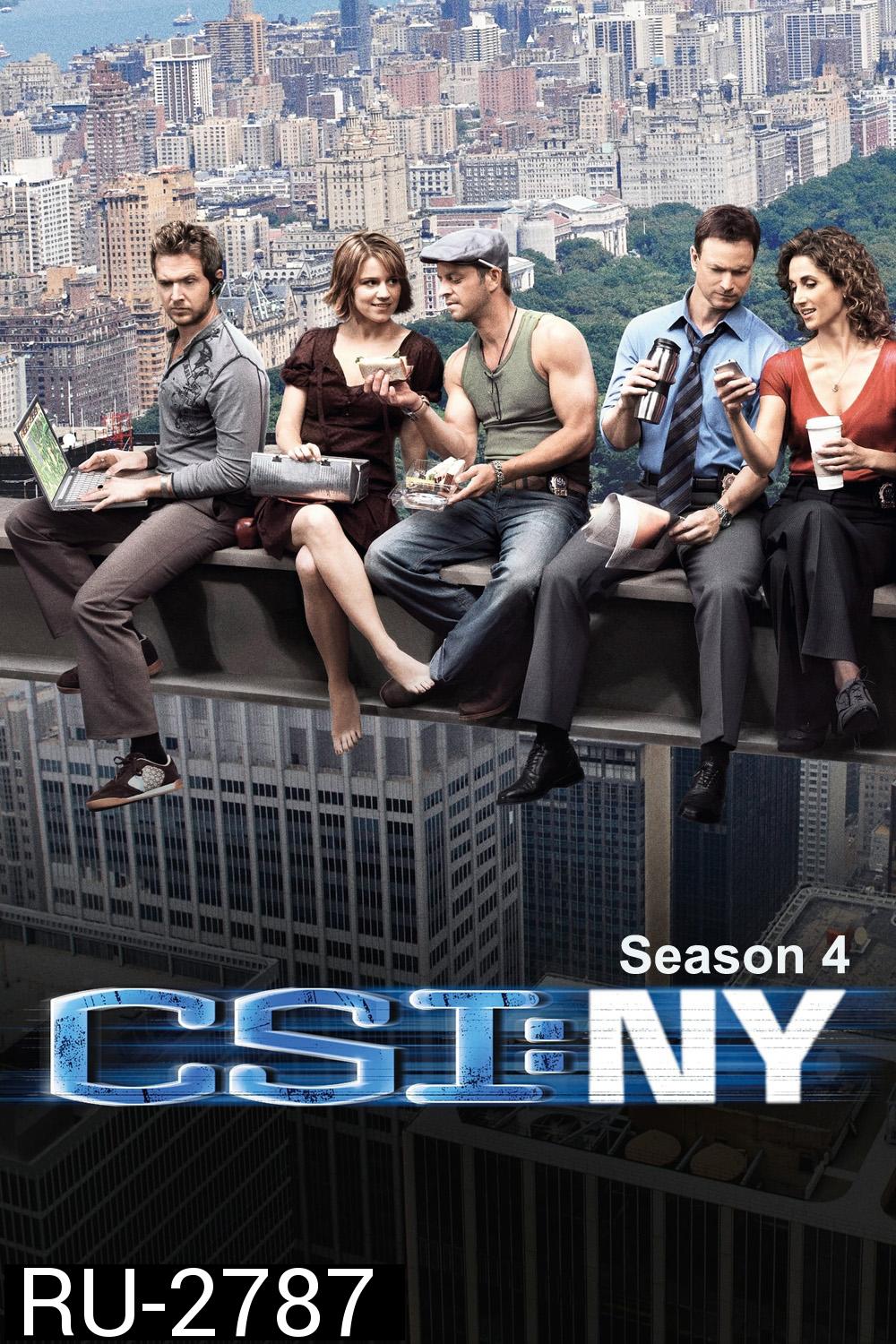 {ดูภาพตัวอย่างซับก่อนสั่งนะคะ}CSI New York Season 4 ไขคดีปริศนานิวยอร์ค ปี 4 (21 ตอน)