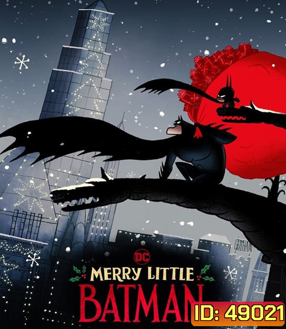 4K - Merry Little Batman คริสต์มาสแสนวุ่นกับเจ้าหนู่แบทแมน (2023) - แผ่นหนัง 4K UHD