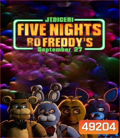 4K - 5 คืนสยองที่ร้านเฟรดดี้ Five Nights At Freddys (2023) - แผ่นหนัง 4K UHD (ภาพ HDR)