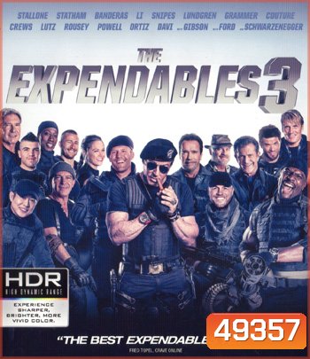 4K - The Expendables 3 (2014) โคตรคนทีมมหากาฬ 3 - แผ่นหนัง 4K UHD