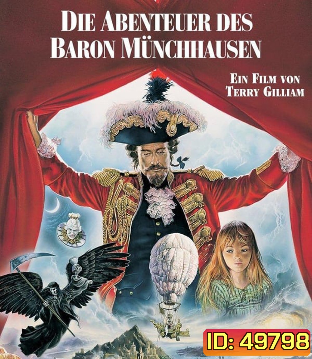 4K - The Adventures of Baron Munchausen (1988) บารอน มันเชาเซ่น ศึกมหัศจรรย์ - แผ่นหนัง 4K UHD