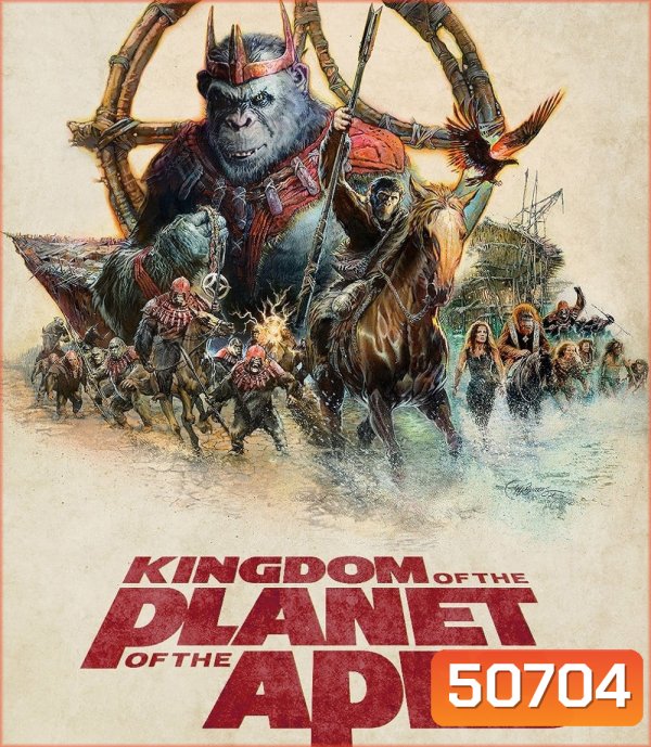 4K - Kingdom of the Planet of the Apes อาณาจักรแห่งพิภพวานร (2024) - แผ่นหนัง 4K UHD