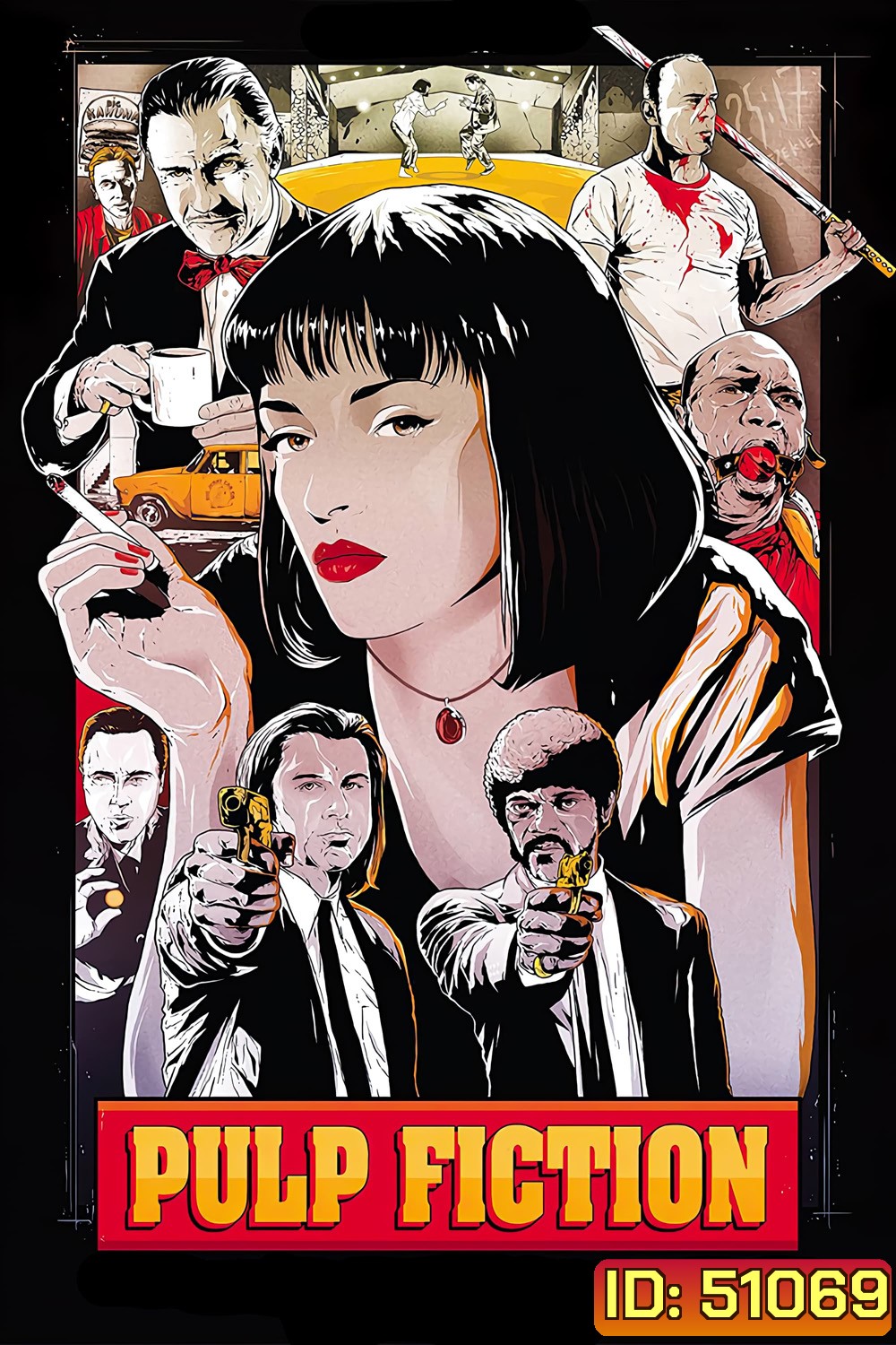 เขย่าชีพจรเกินเดือด Pulp Fiction (1994)