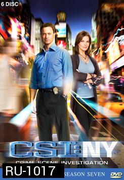CSI New York Season 7 ไขคดีปริศนานิวยอร์ค ปี 7