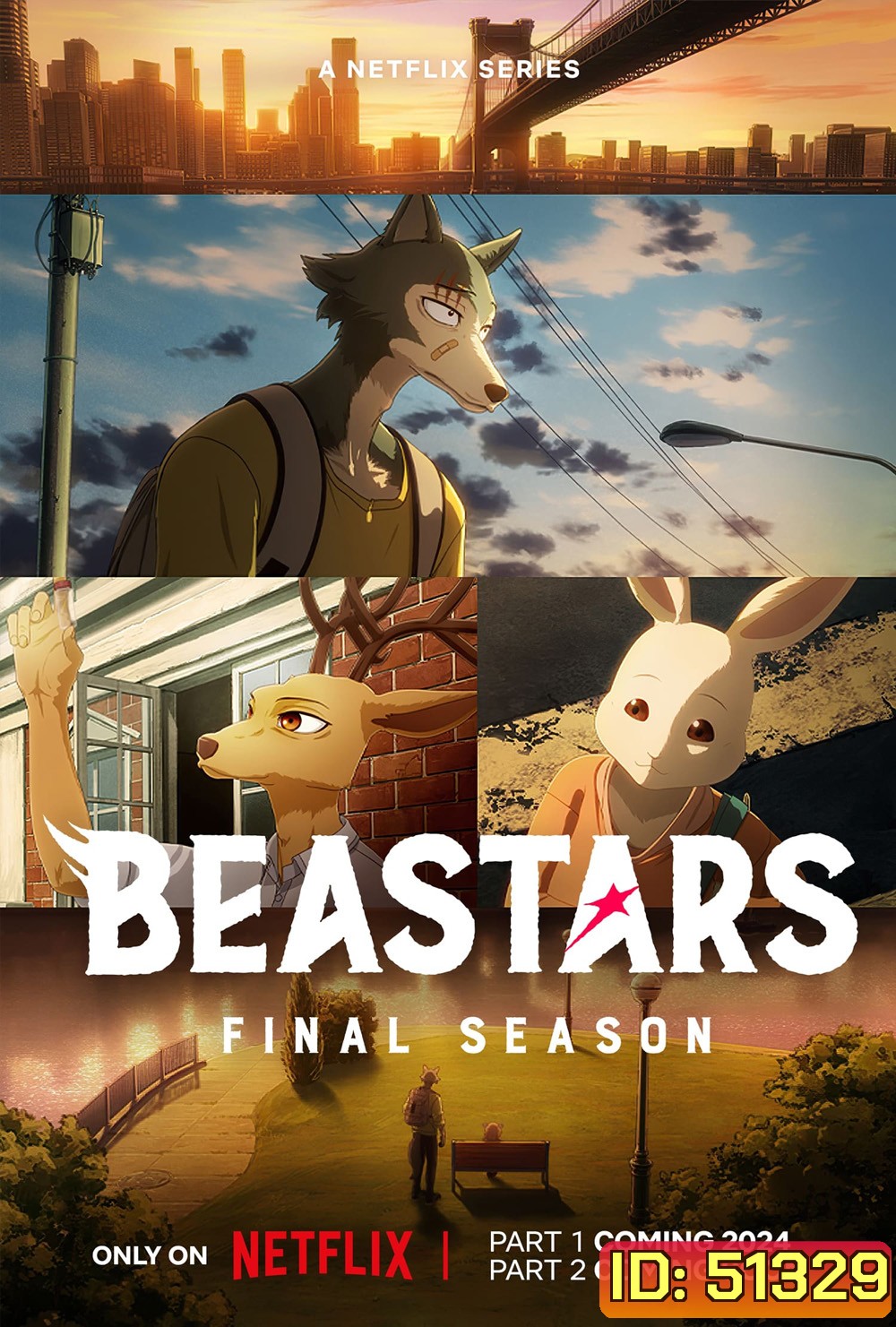Beastars Season 3 บีสตาร์ ปี 3 (2024) 12 ตอน