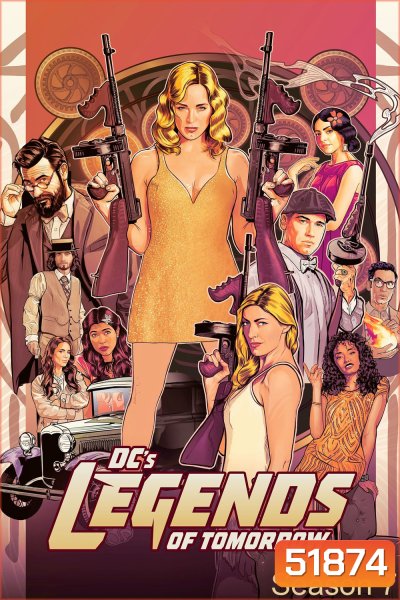 DCs Legends of Tomorrow Season 7 รวมพลฮีโร่แห่งอนาคต ปี 7 (2021) 13 ตอน
