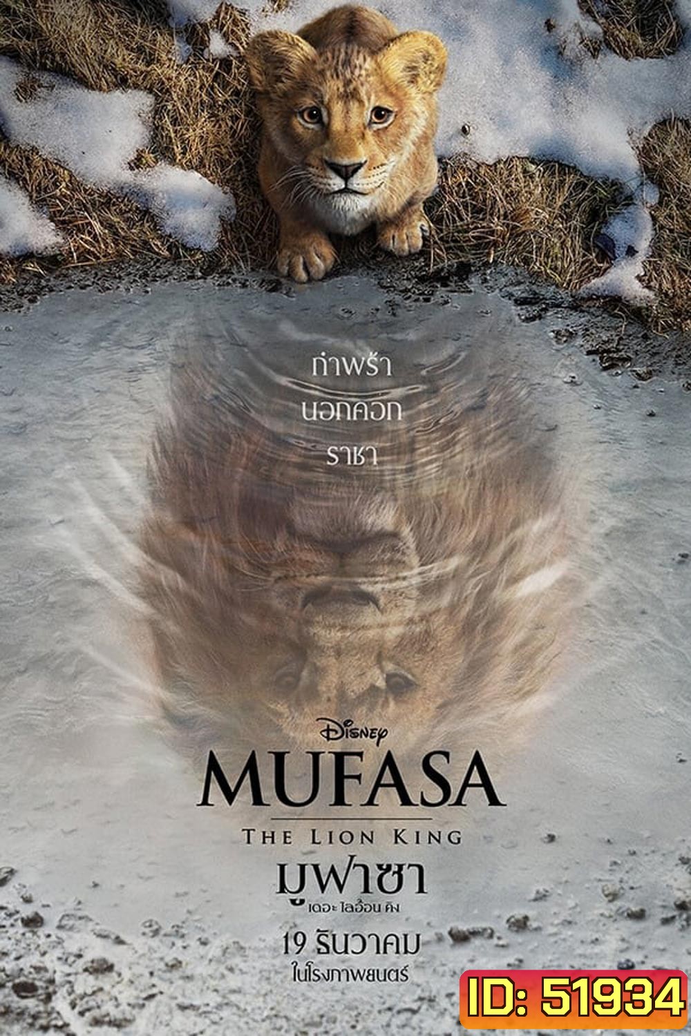 Mufasa The Lion King มูฟาซา เดอะ ไลอ้อน คิง (2024)