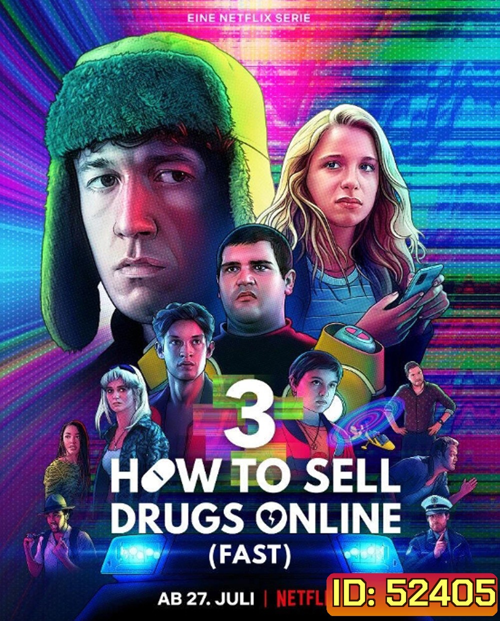How to Sell Drugs Online (Fast) Season 3 วัยลองของ ปี 3 (2021) 6 ตอน