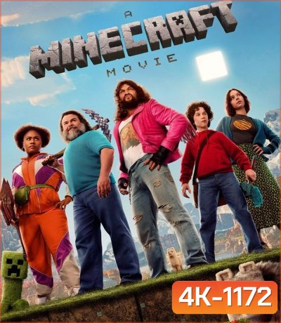 4K - A Minecraft Movie ไมน์คราฟต์ มูฟวี่ (2025) - แผ่นหนัง 4K UHD