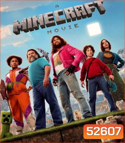 4K - A Minecraft Movie ไมน์คราฟต์ มูฟวี่ (2025) - แผ่นหนัง 4K UHD