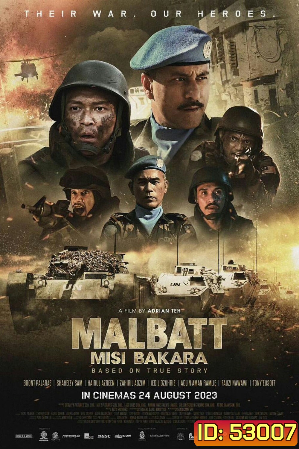 Malbatt ปฏิบัติการบาคาร่า (2023) {ภาพยนตร์สร้างจากเหตุการณ์จริง}