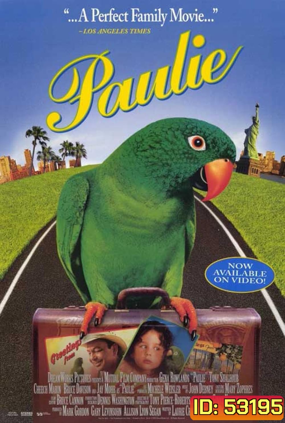 พอลลี่ นกอะไร้…ร…ร พูดได้ไม่มีเบรค Paulie (1998)