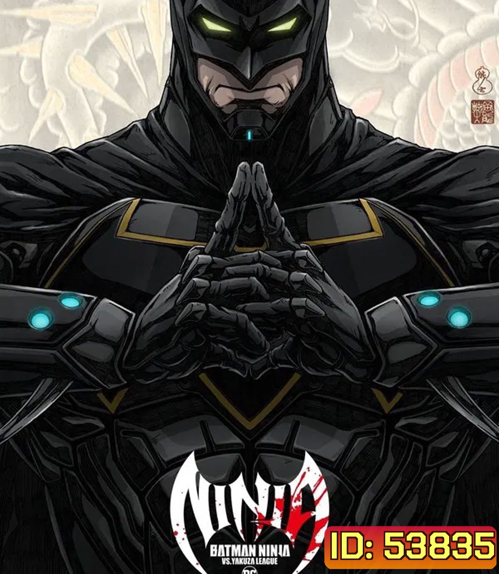 4K - Batman Ninja vs Yakuza League (2025) แบทแมน วีรบุรุษยอดนินจา ปะทะ ยากูซ่าลีก - แผ่นหนัง 4K UHD