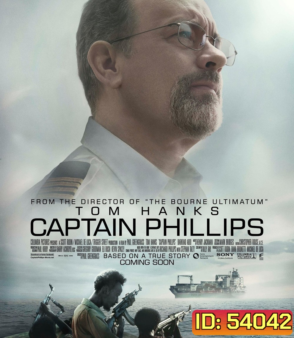 4K - Captain Phillips (2013) ฝ่านาทีพิฆาต โจรสลัดระทึกโลก - แผ่นหนัง 4K UHD