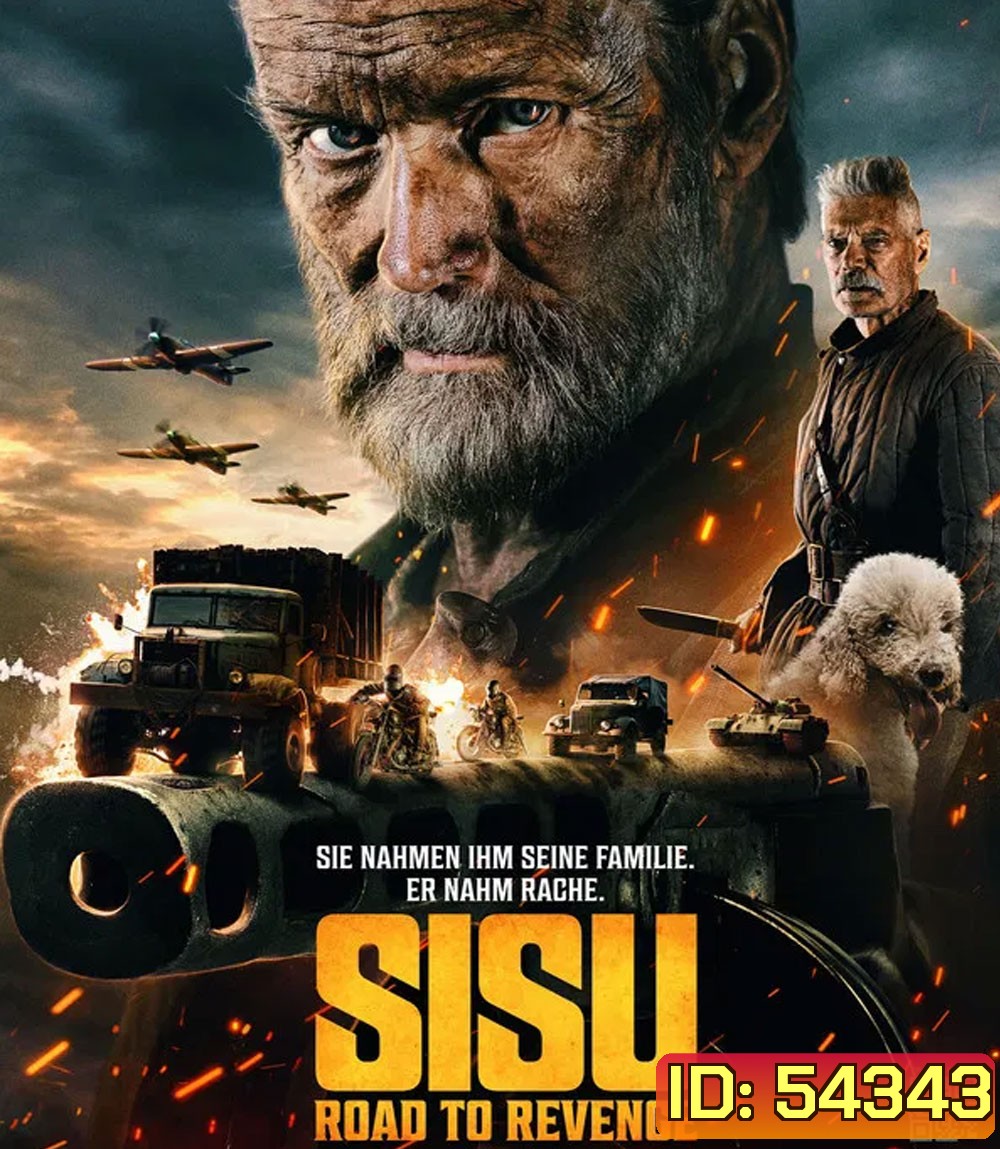 4K - Sisu Road To Revenge (2025) เฒ่ามหากาฬ 2  - แผ่นหนัง 4K UHD
