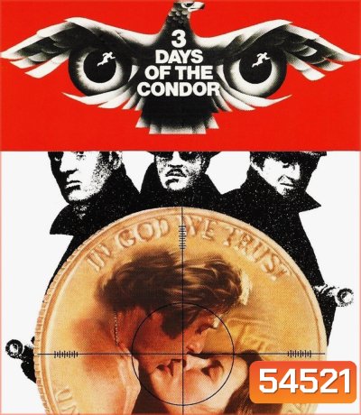 4K - Three Days of the Condor (1975) 3 วันอันตราย - แผ่นหนัง 4K UHD