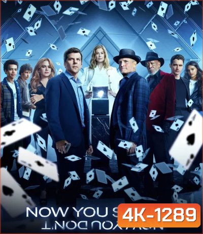 4K - Now You See Me Now You Dont (2025) อาชญากลปล้นโลก 3 - แผ่นหนัง 4K UHD
