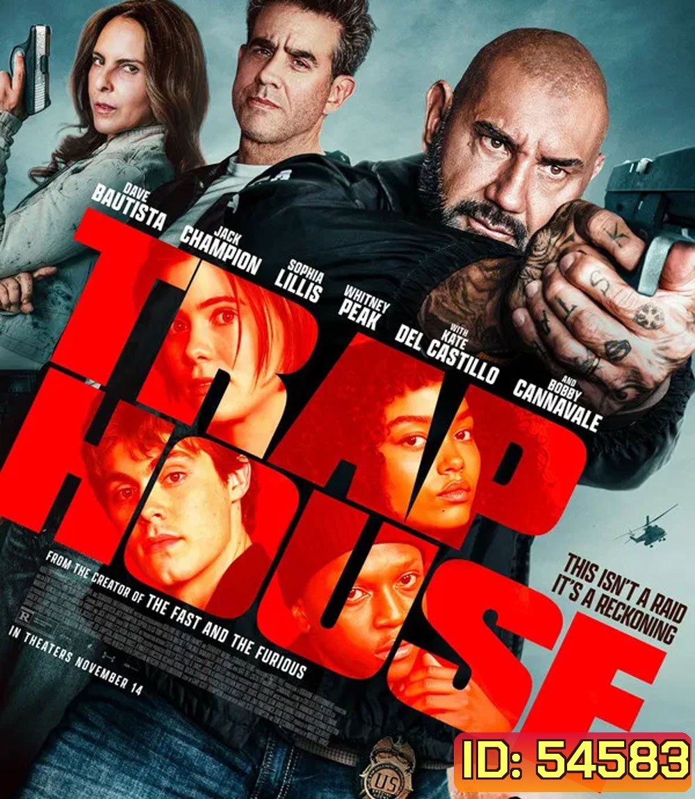 4K - Trap House (2025) ดักแผนล่า ท้าทรชน - แผ่นหนัง 4K UHD