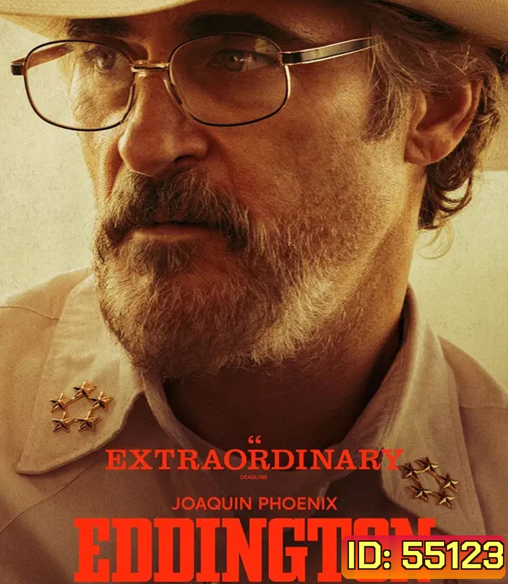 4K - Eddington (2025) เอ็ดดิงตัน - แผ่นหนัง 4K UHD