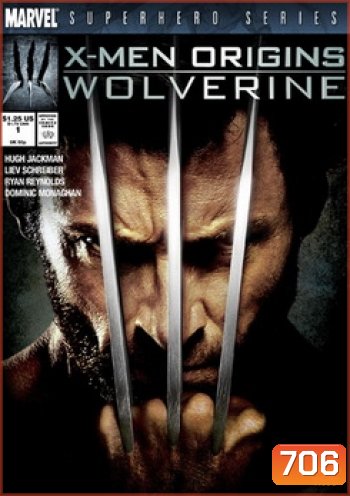 X-MEN ORIGINS WOLVERINE เอ็กซ์-เม็น กำเนิดวูล์ฟเวอรีน