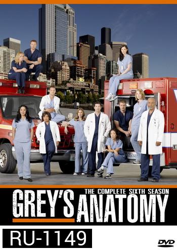 Grey's Anatomy Season 6 แพทย์มือใหม่หัวใจเกินร้อย ปี 6