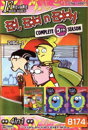 Top Chart No.1092 : Ed, Edd n Eddy Season 5/เอ็ด เอ็ดด กับเอ็ดดี้ + 4 in 1